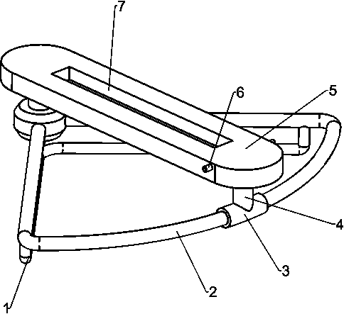 Leg raising device for medical care