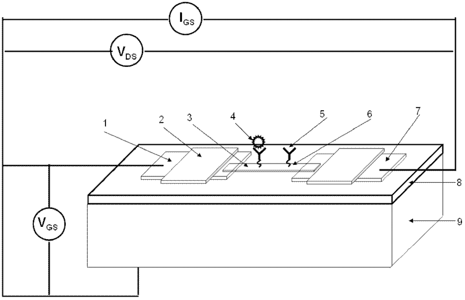 Viral disease diagnosis device and method based on field effect transistor