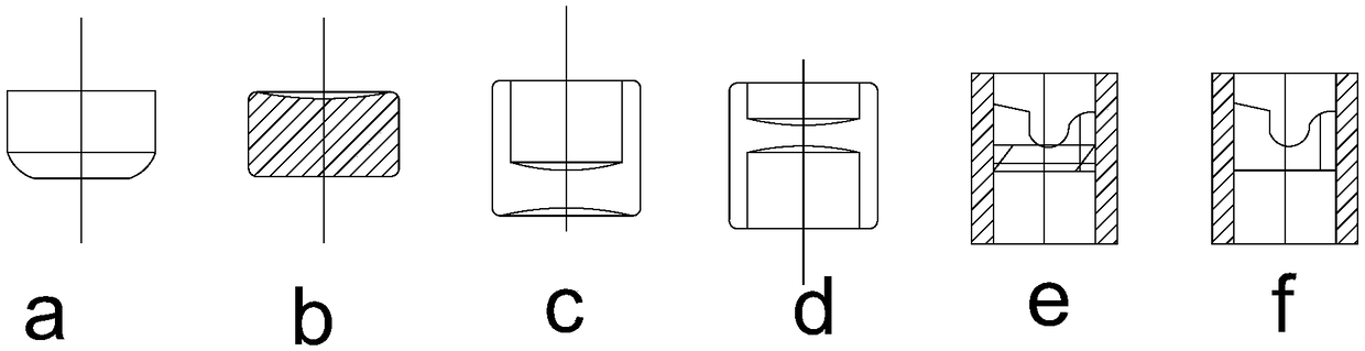 Cold extrusion machining method of anti-rotating seat