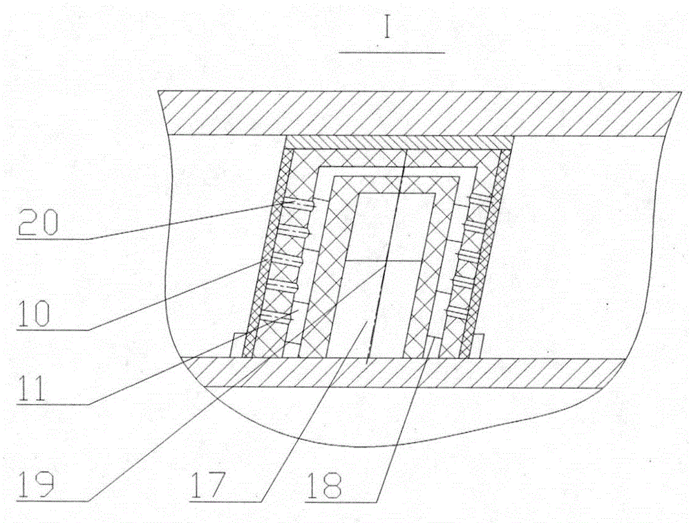 Sludge deep dewatering device