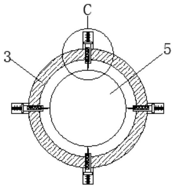 Cutting device for shielding layer of communication wire and cable