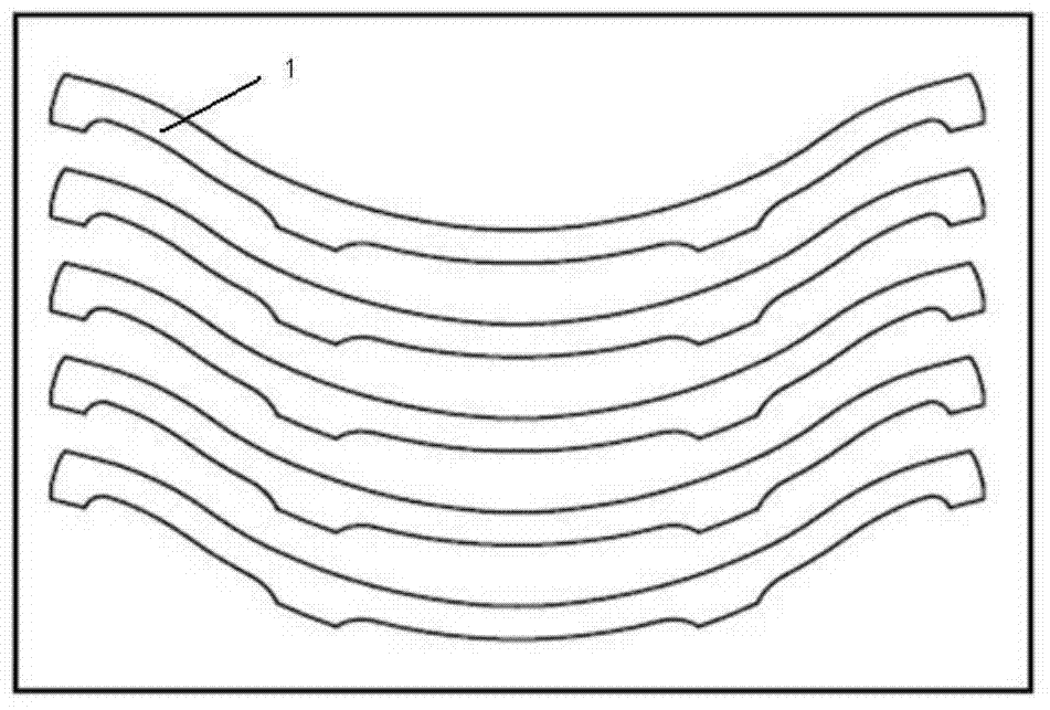 Breathing mask three-dimensional head tying band, main tying band composing breathing mask three-dimensional head tying band and processing methods of breathing mask three-dimensional head tying band and main tying band