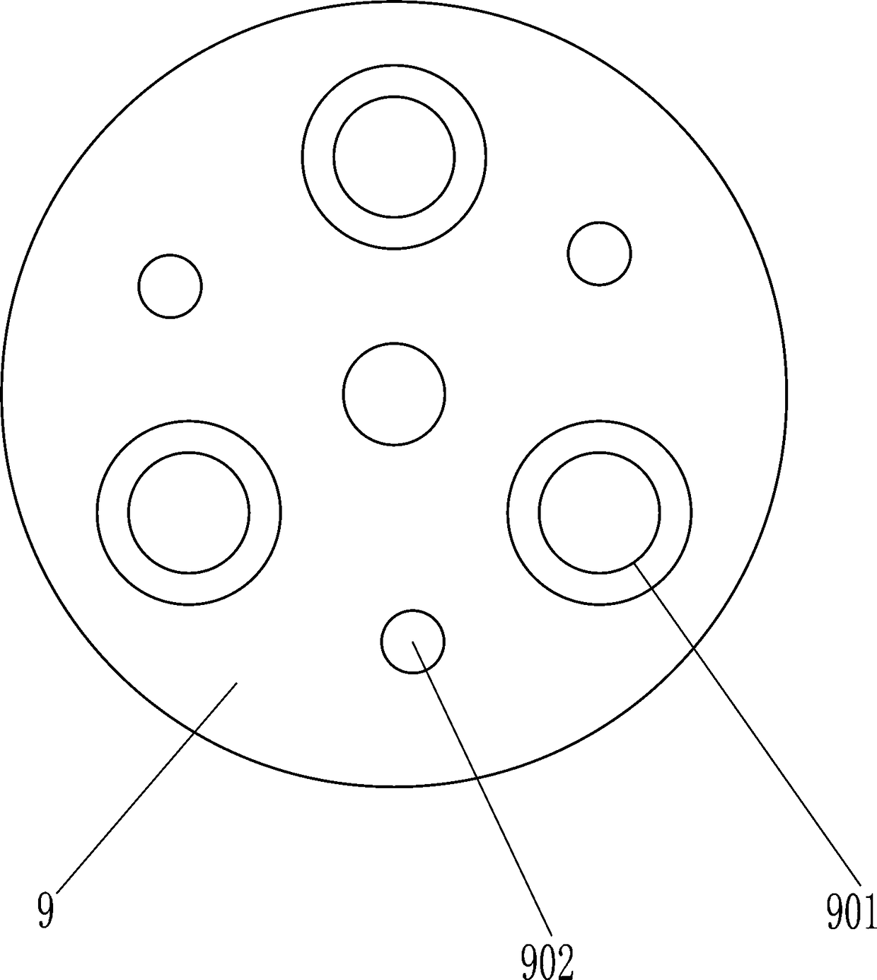 Medical medicine bottling device