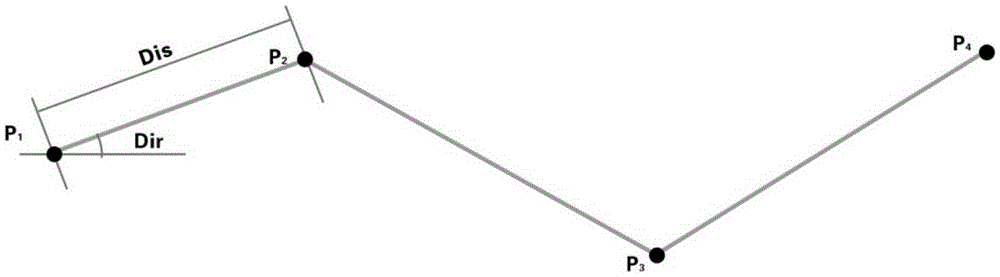 Method for displaying movable target trajectory in three-dimensional scene