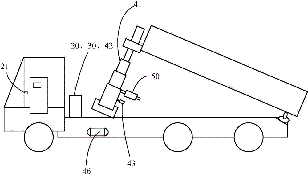 Dumper remote control system and dumper remote control operation method