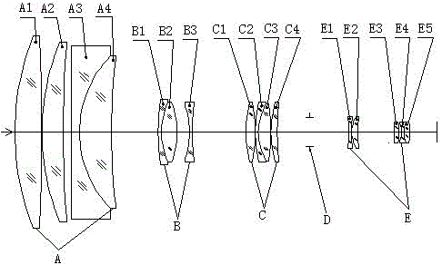 High definition continuous zooming pick-up lens capable of rapidly switching field of view at low temperature