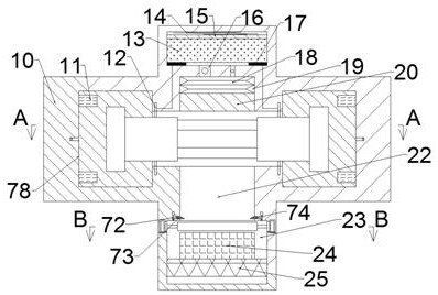 Automatic electronic tag pasting device capable of adjusting length