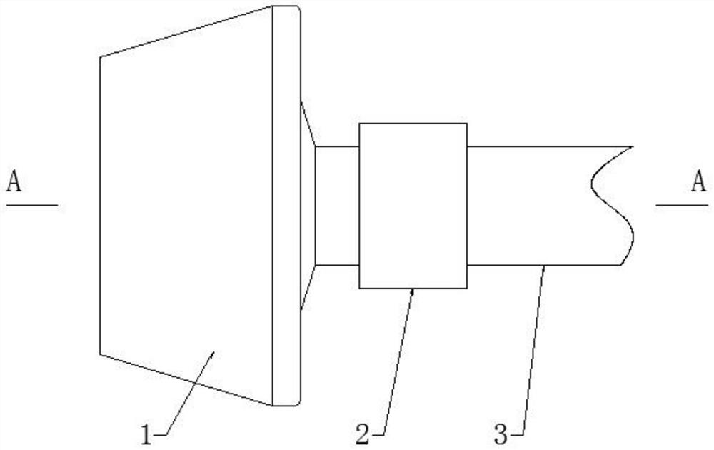 A device for easy installation and disassembly of high-speed spinning rotor free end