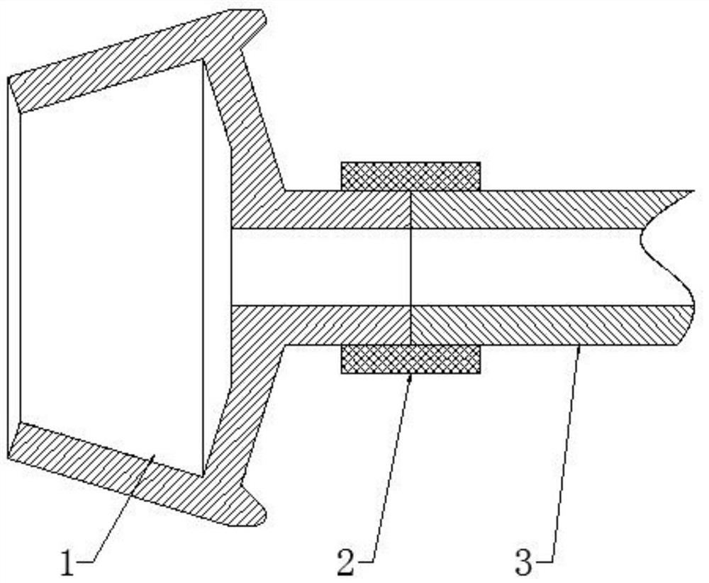 A device for easy installation and disassembly of high-speed spinning rotor free end