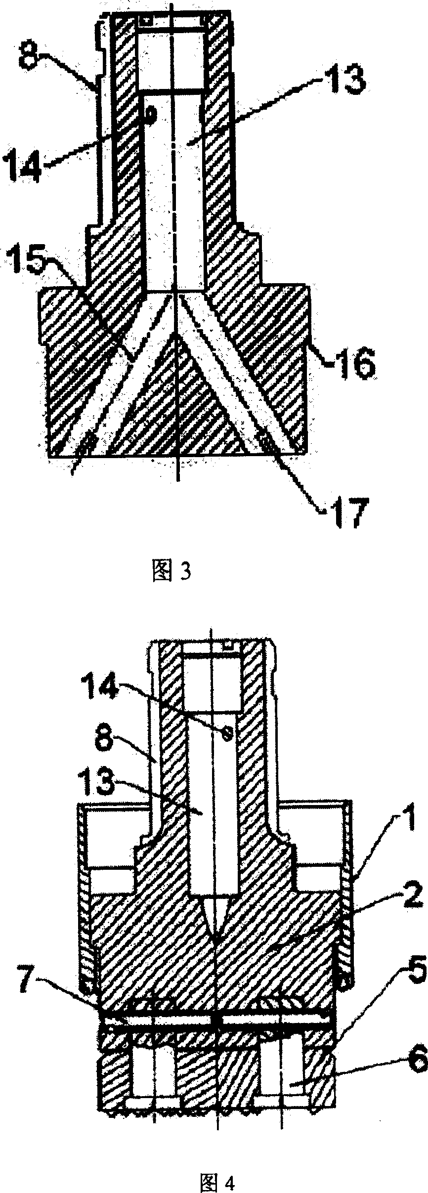 Bottom hole hammer reverse circulation follow pipe drill