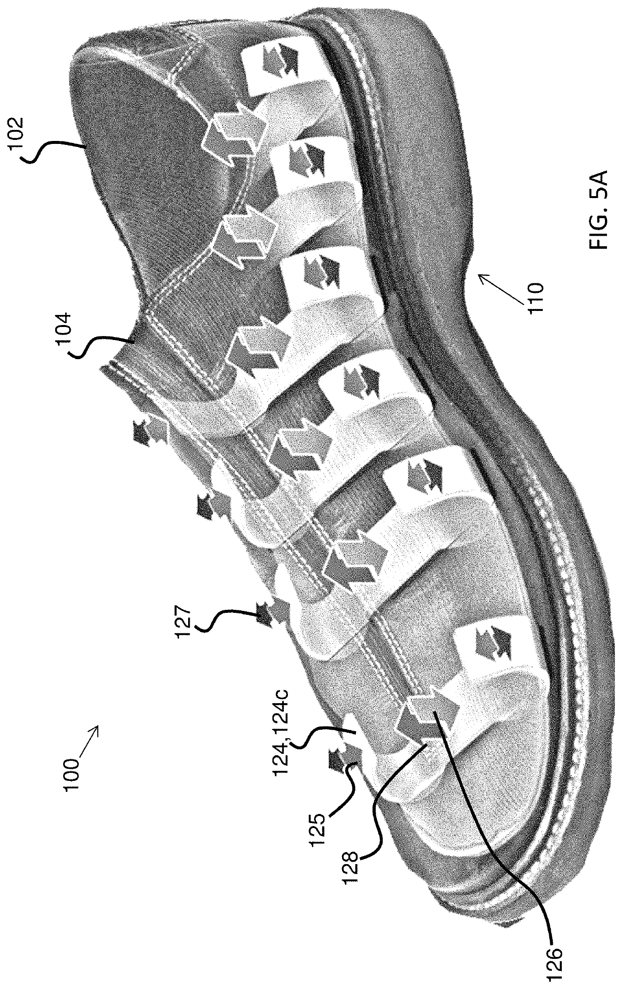 Footwear having pressure equalization and optimization