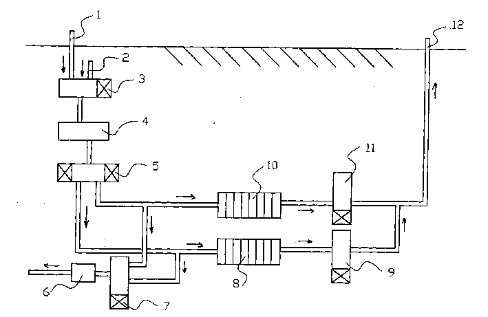 Method for removing indoor CO2 and increasing oxygen and apparatus thereof