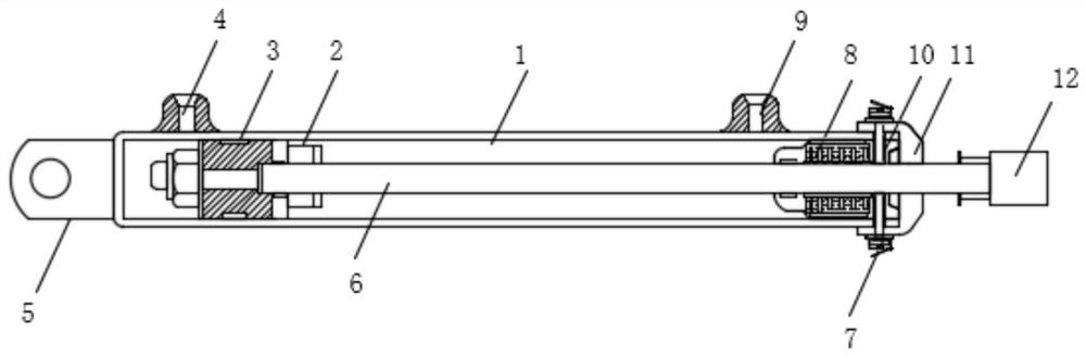 Servo hydraulic cylinder