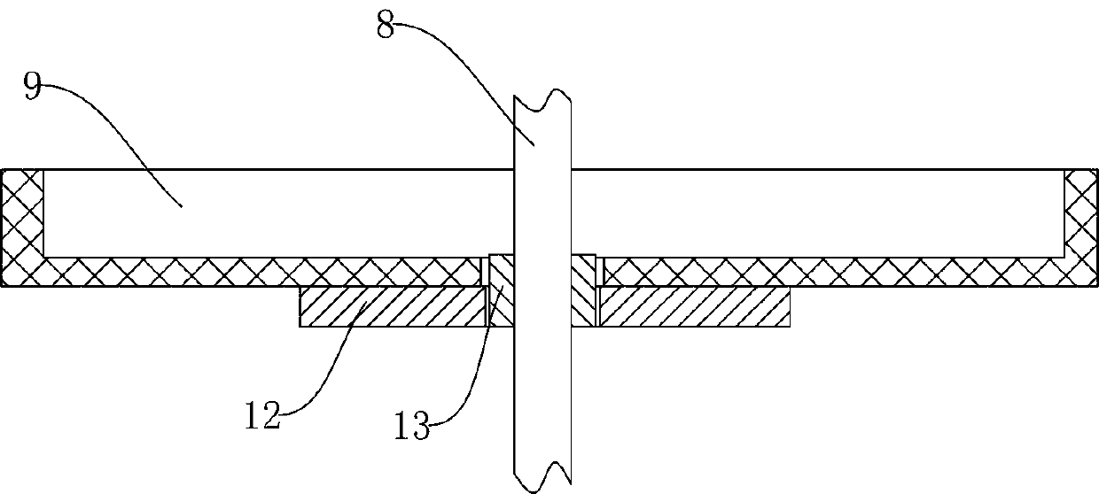 Phosphating treatment device for split pin