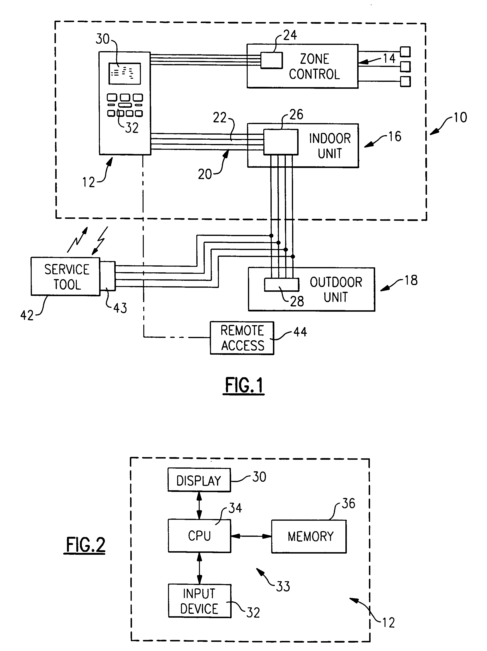 Ordered record of system-wide fault in an HVAC system