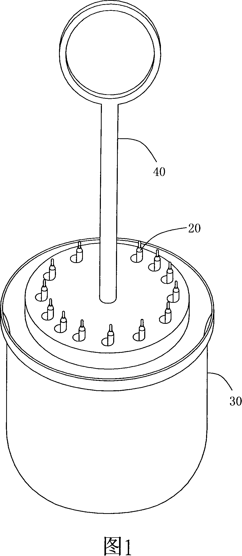 Cleaning device and method for cleaning the equipment joining with the same