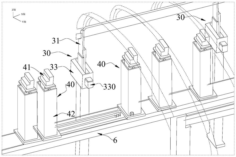 A roof flexible welding fixture system