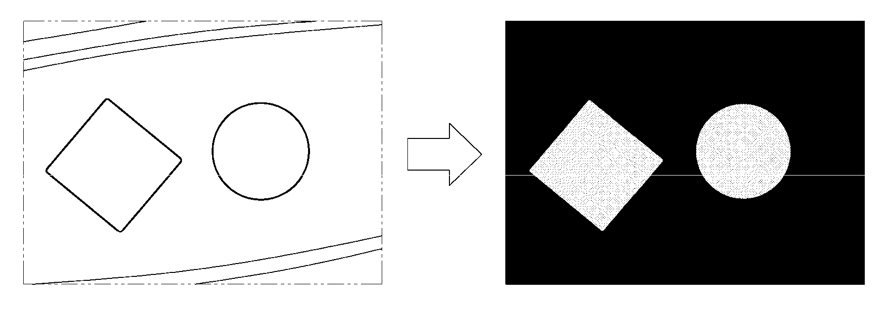 Camera tracing and surveillance system and method for security using thermal image coordinate