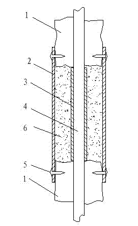 Bone grafting device for tubular bone defect healing