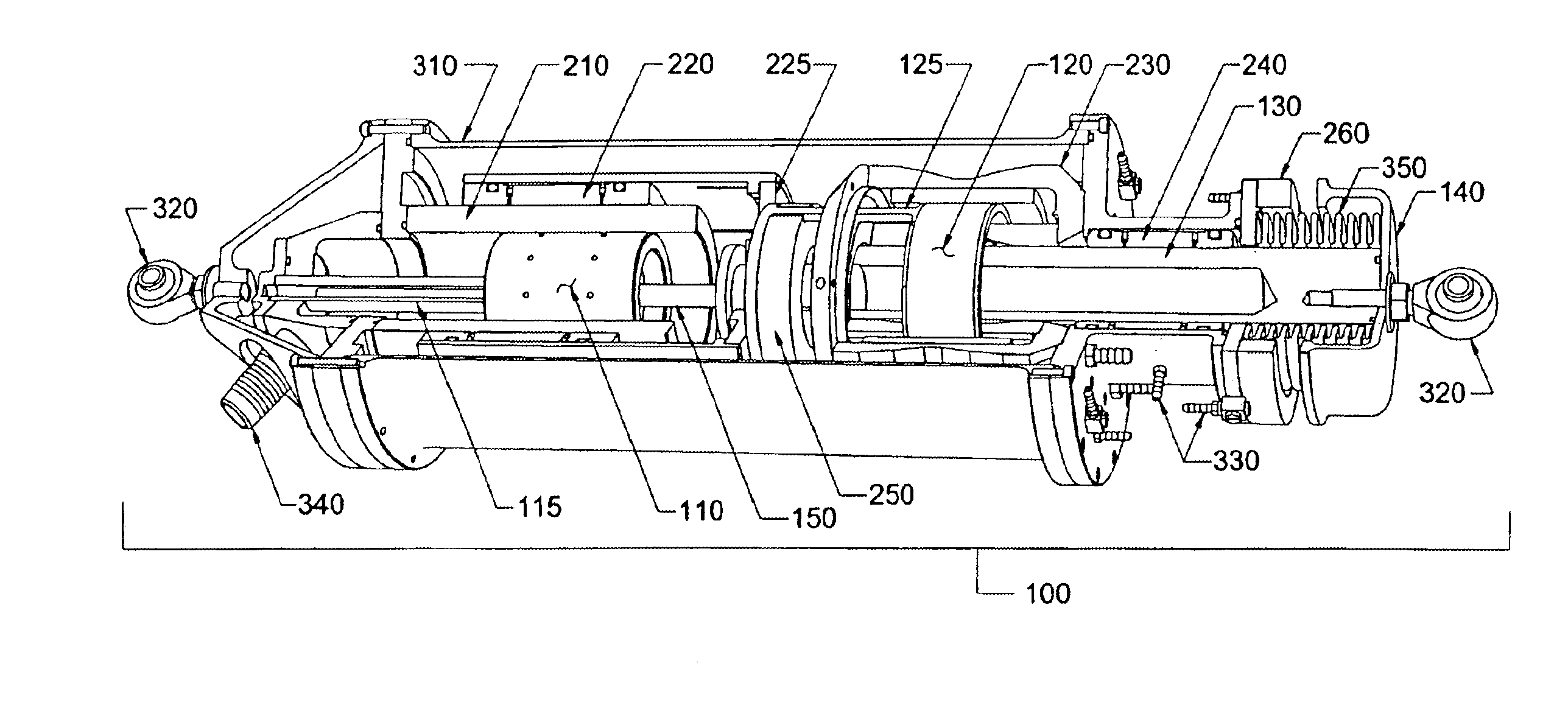 Hybrid pneumatic-magnetic isolator-actuator