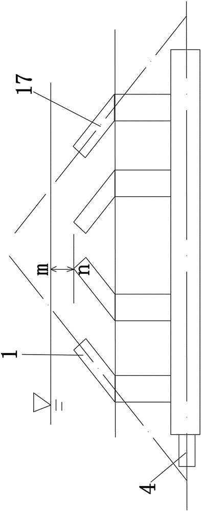 An anti-freezing device using an air spray head