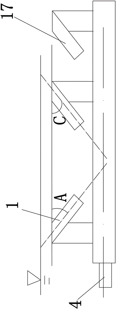 An anti-freezing device using an air spray head