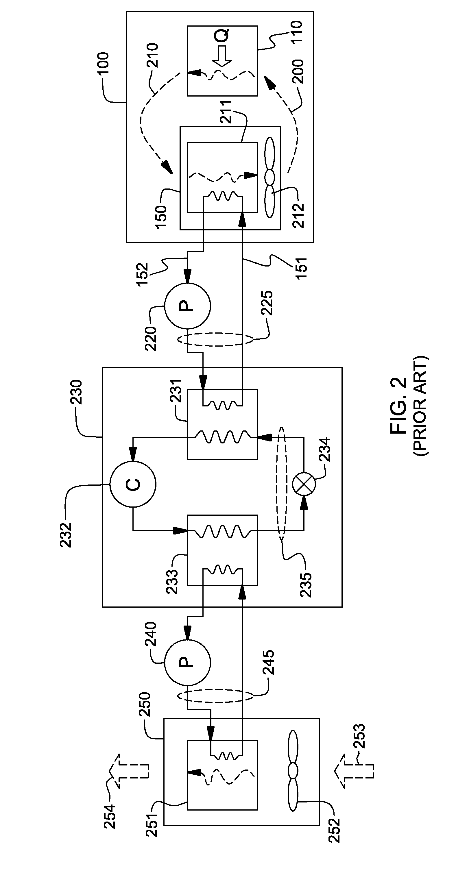 Energy efficient apparatus and method for cooling an electronics rack