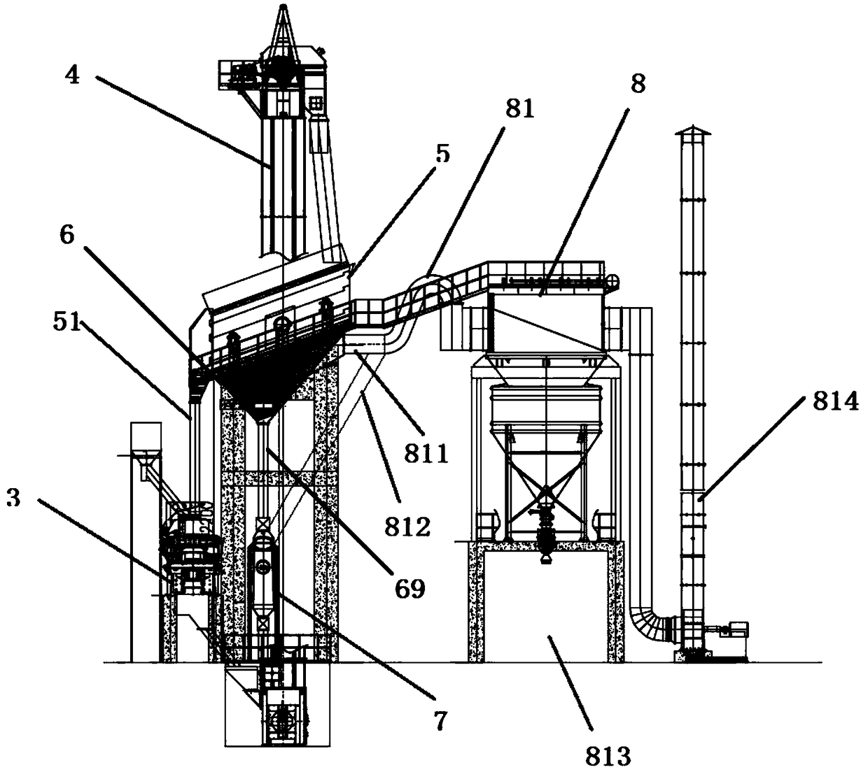 Sand production device