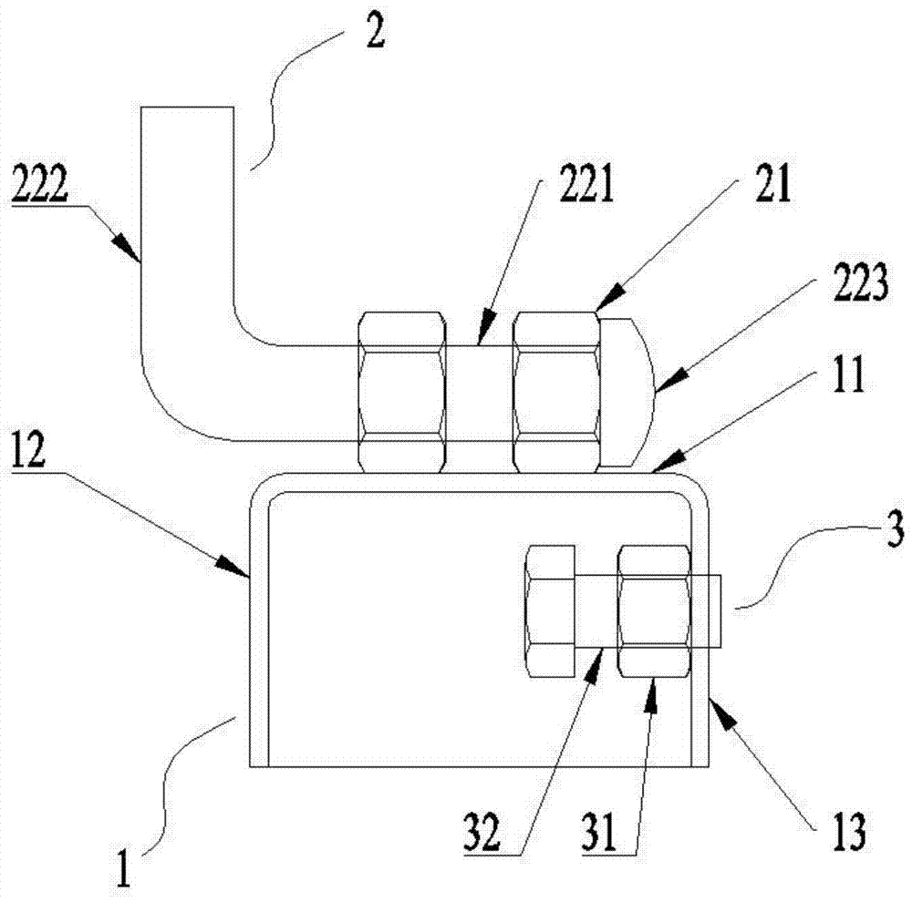 Positioning adjustment device for assembling compartment baffle and assembling method for compartment baffle