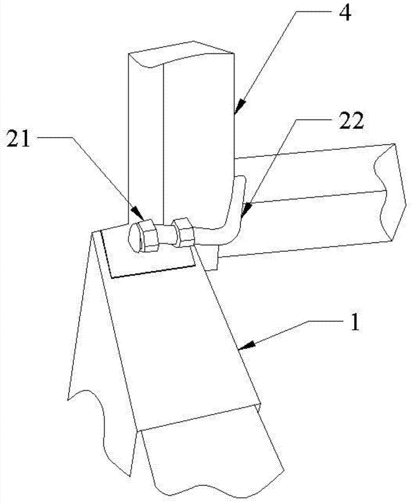 Positioning adjustment device for assembling compartment baffle and assembling method for compartment baffle