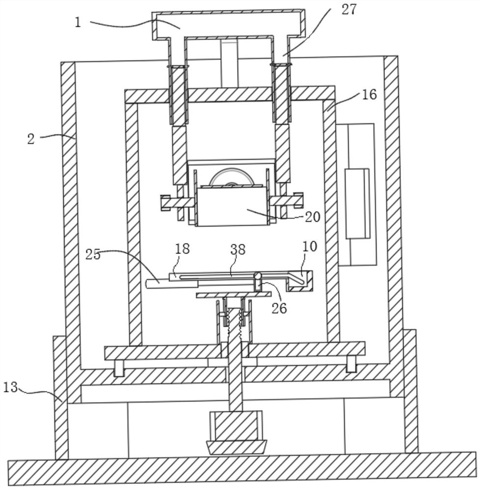 Surface protection film packaging machine for LED display screen production