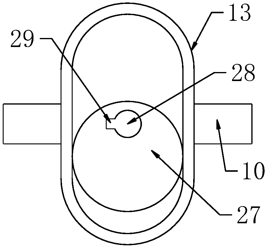 Rotary landscape garden sprinkling device