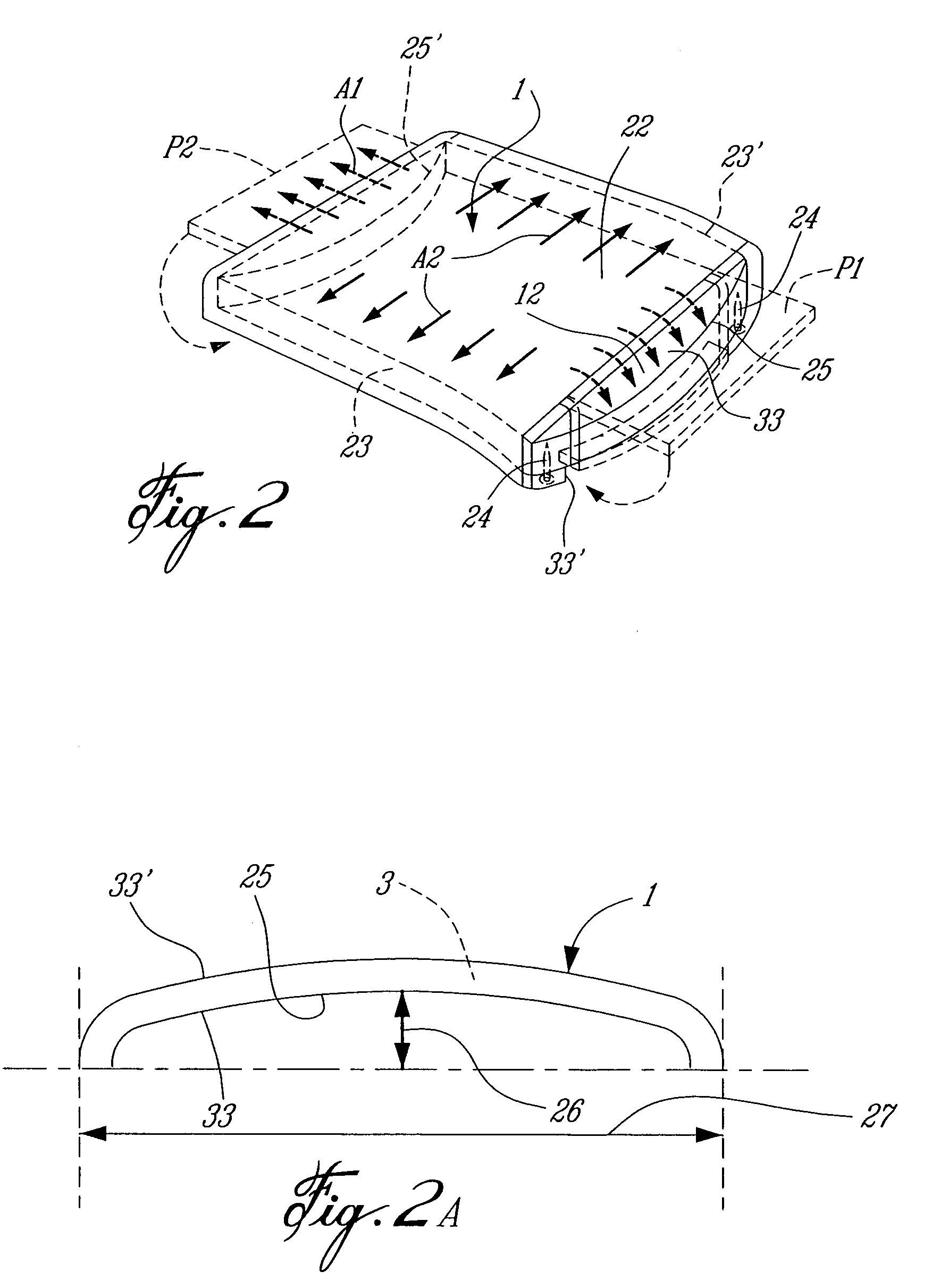 Seat structure with elastic suspension