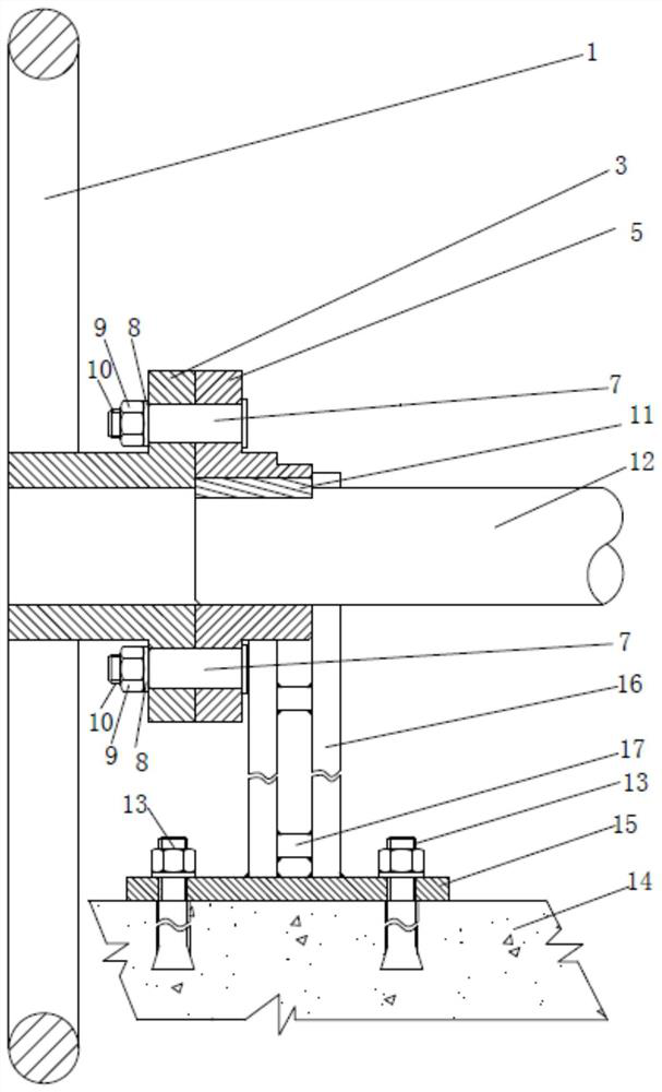 Rotary filter screen manual turning gear