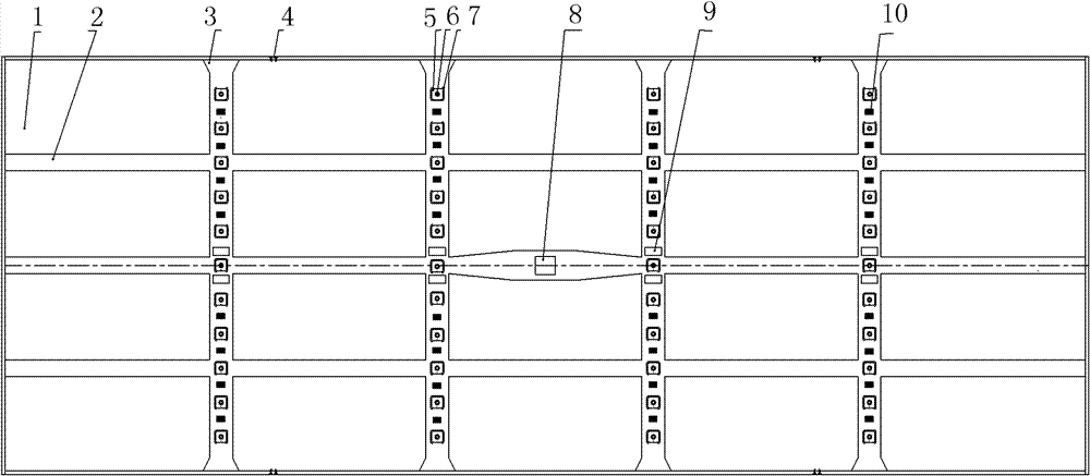 Method for positioning independent cargo space and carrier body of asphalt carrier