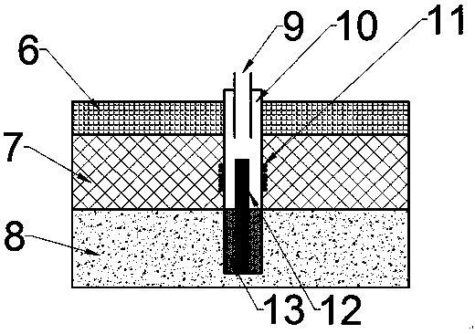 A shale gas extraction system heated by solar energy