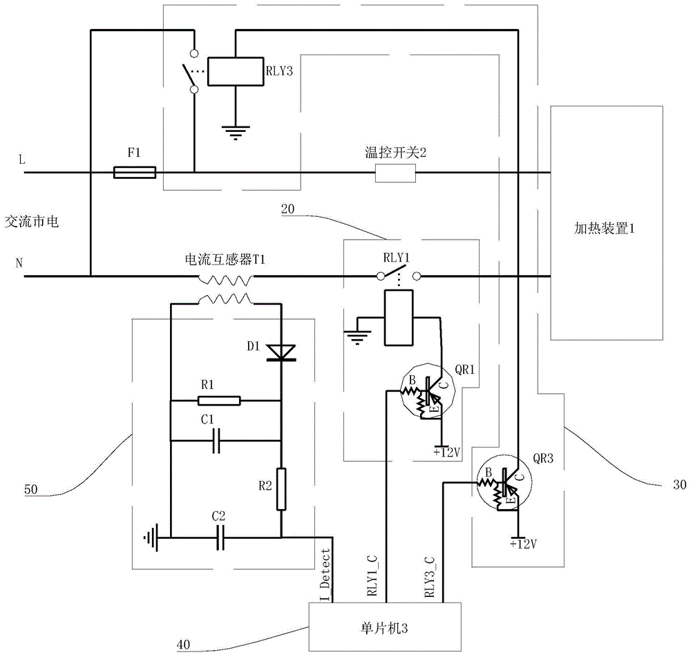 Microwave oven, safety protection circuit and safety protection control method thereof