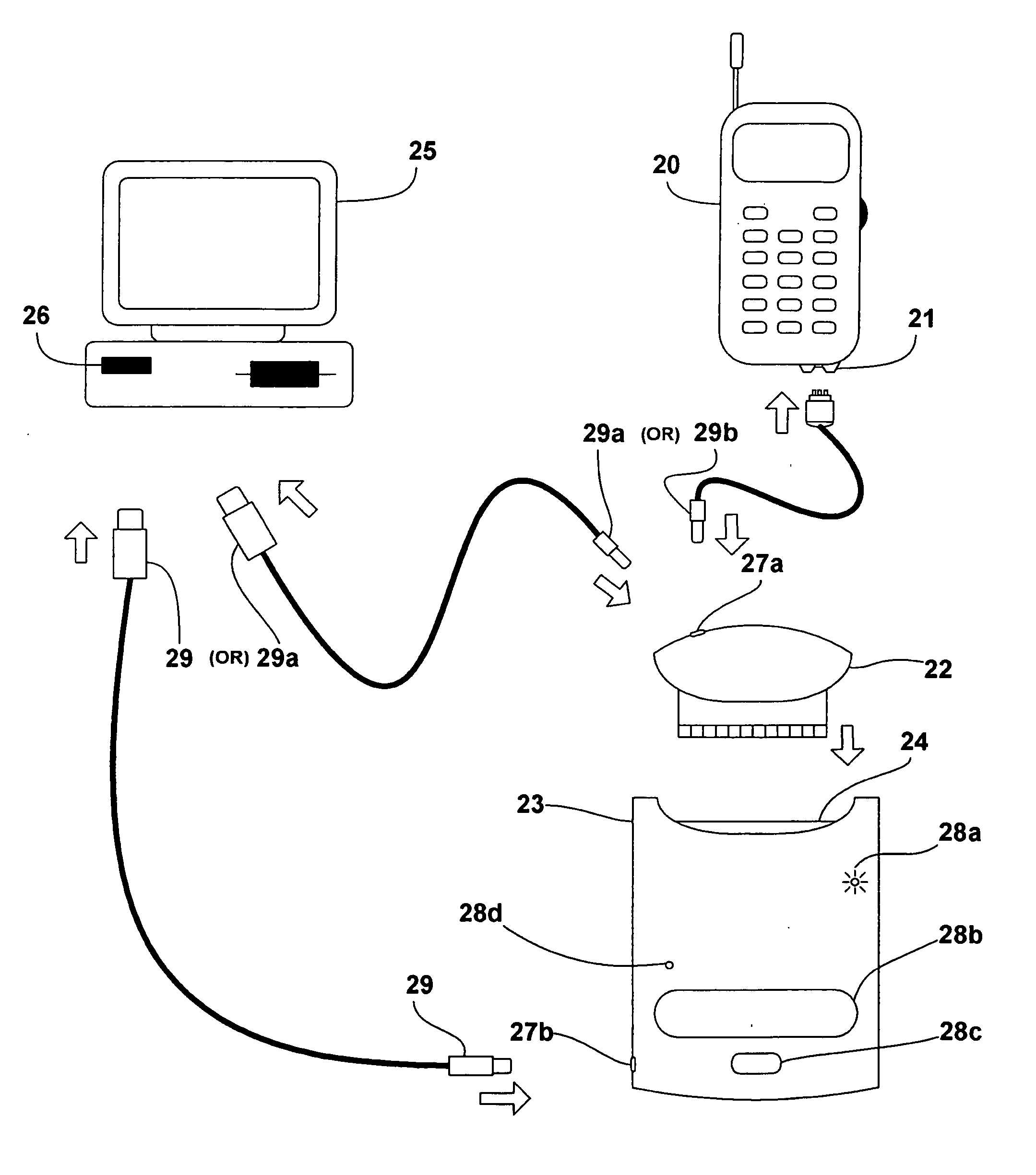 Portable universal data storage device