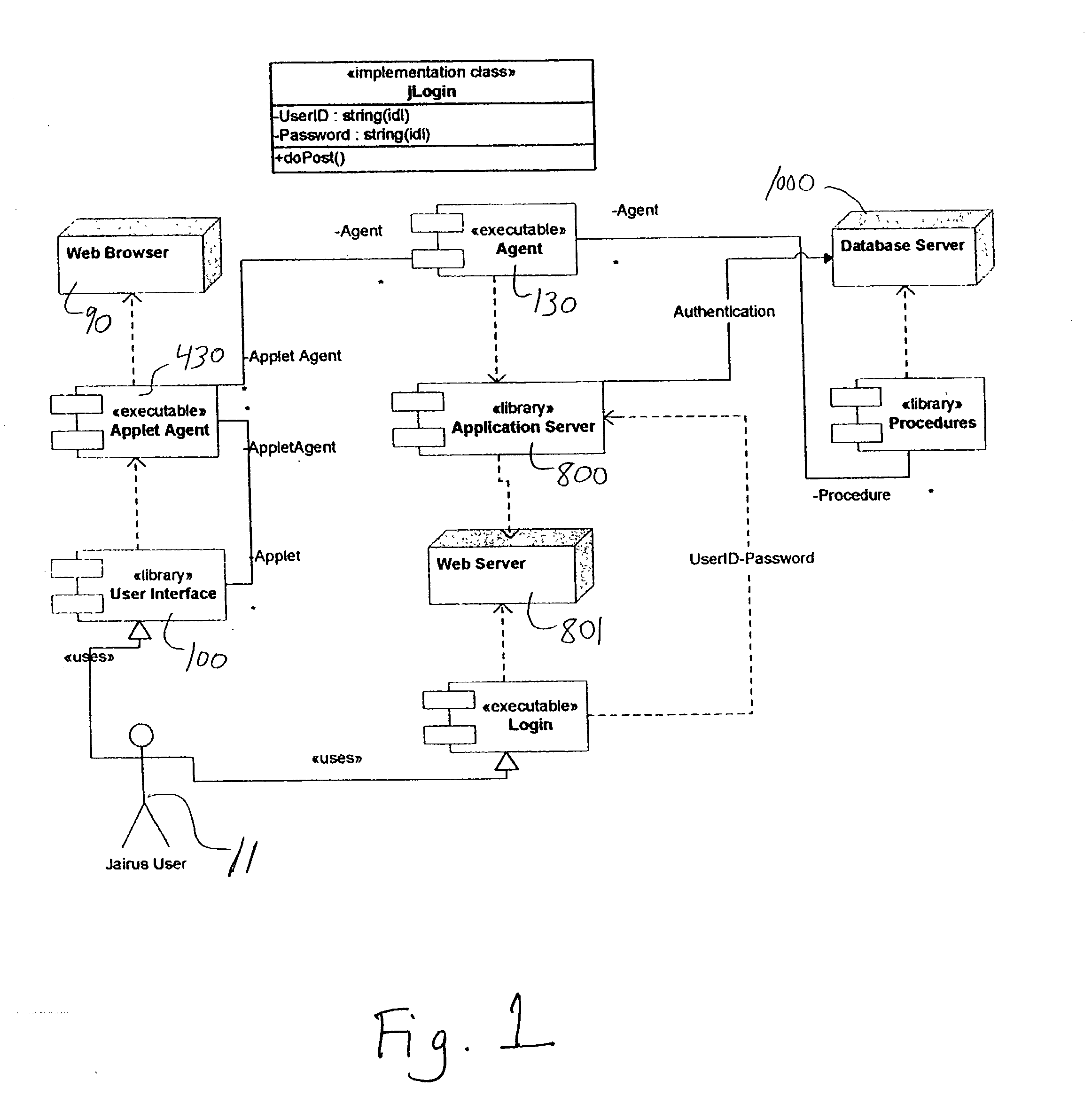 Inter-applet communication using an applet agent