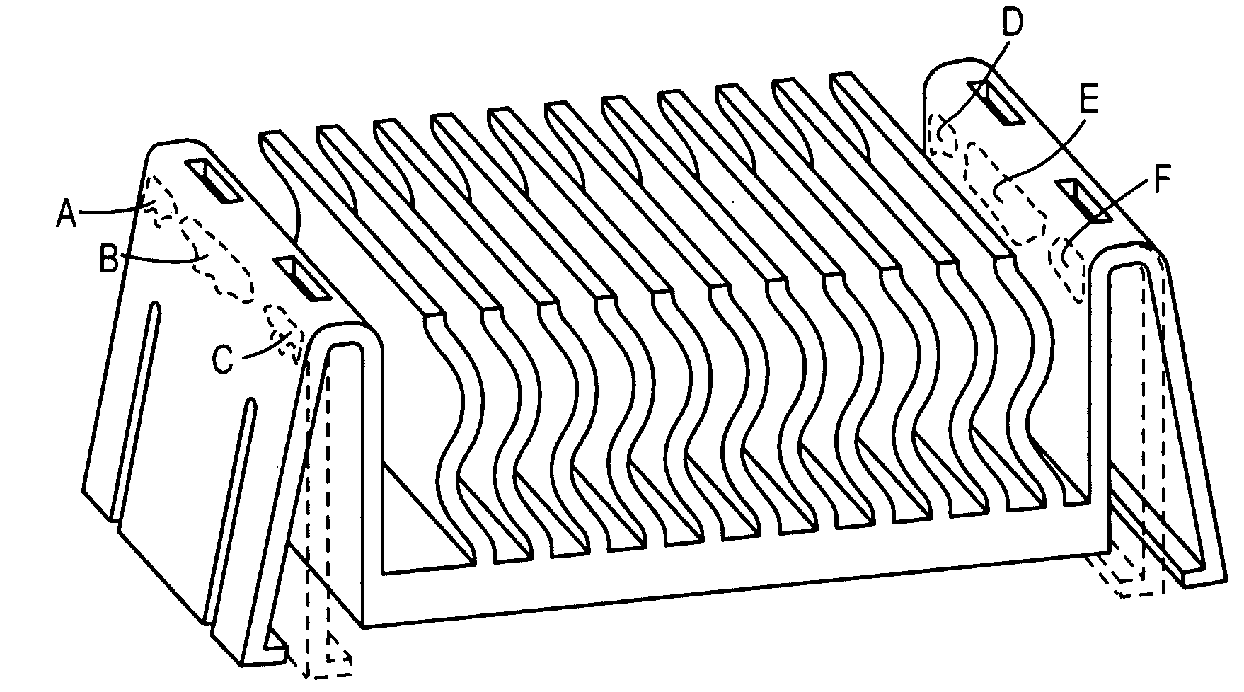 Clip on heat sink