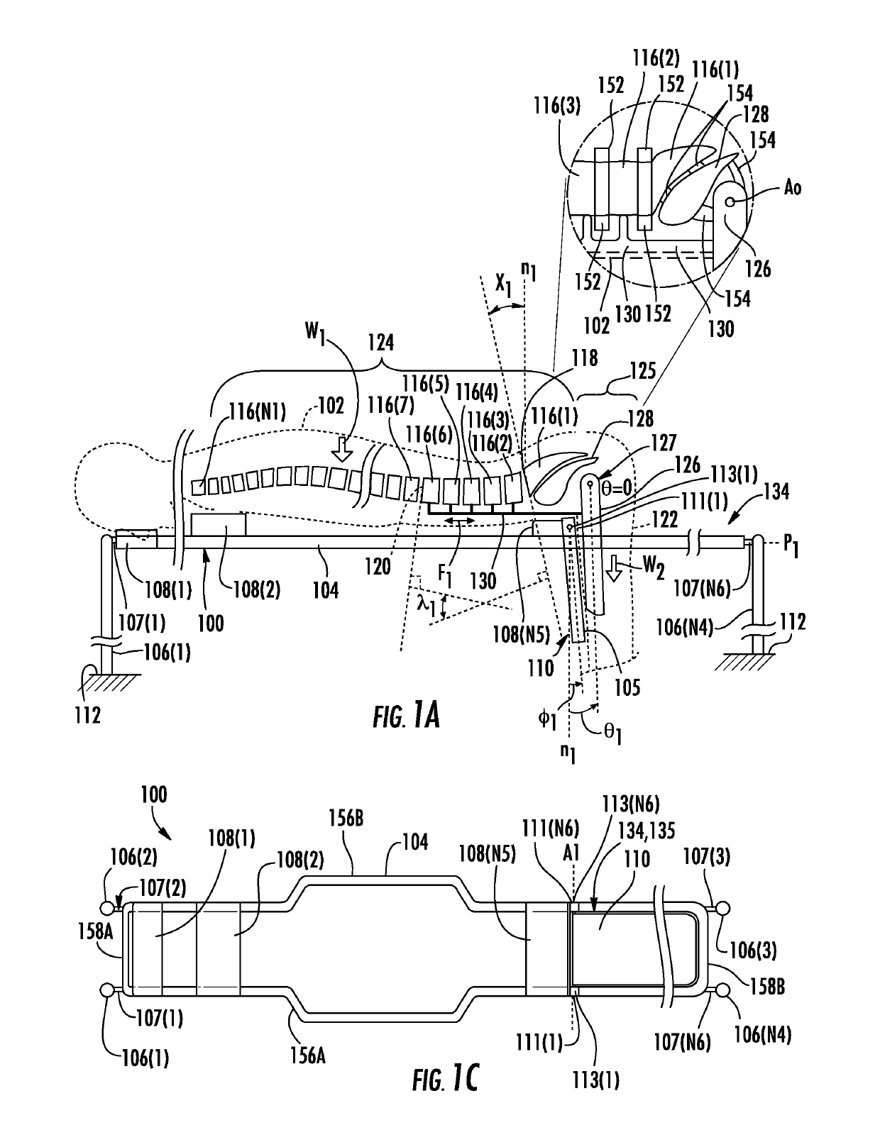 Surgical tables for spinal surgeries employing lordosis adjustment subassemblies rotatably connected to rigid frames, and related systems and methods