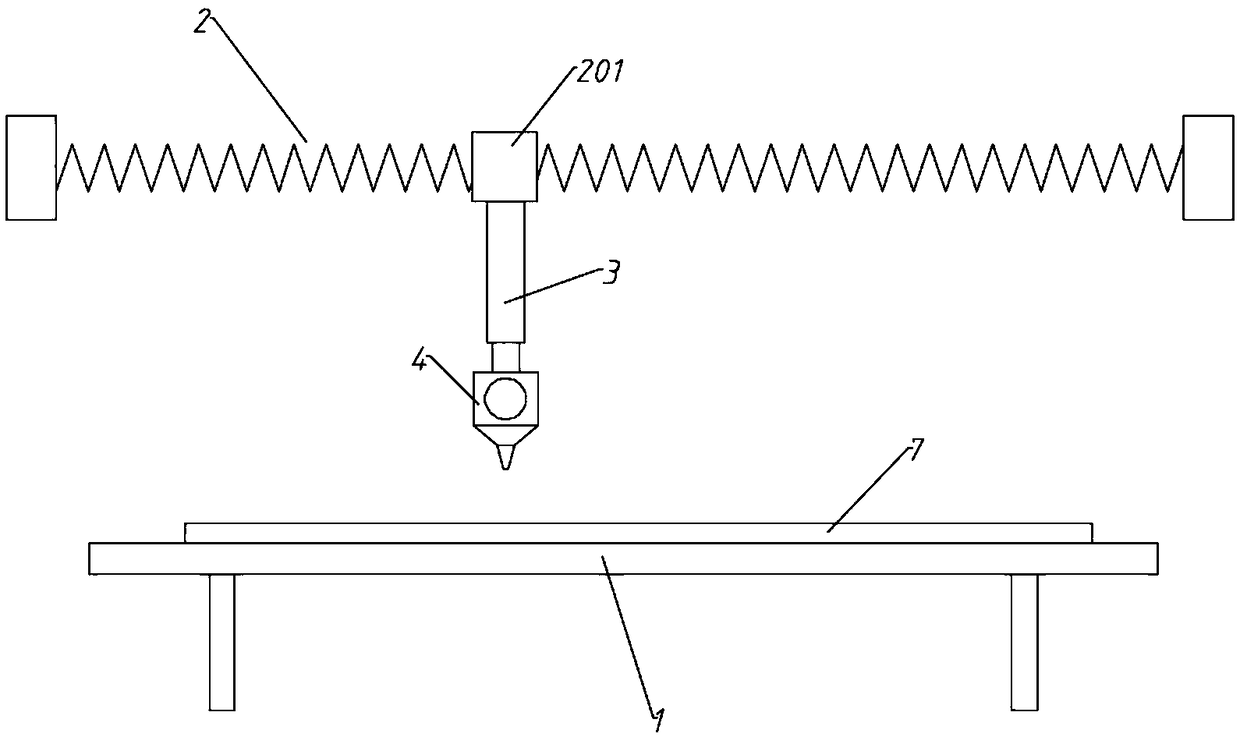 Gluing device and gluing method for plate combined machining