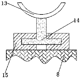 Separation device for mining industry calcium orthophosphate substance slurry material processing