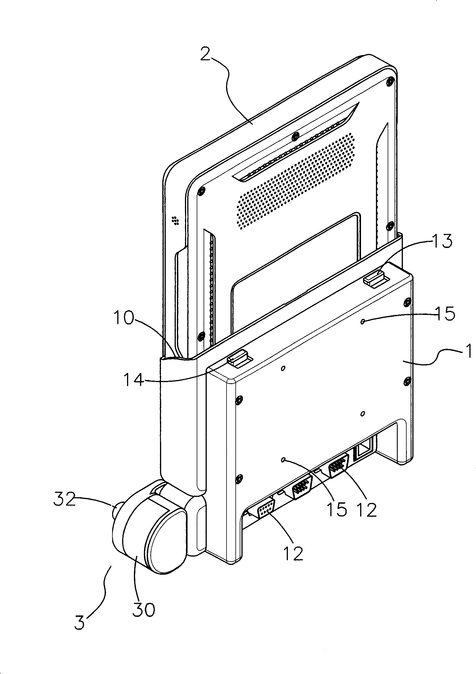 Medical auxiliary computer