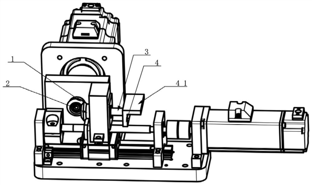 Small-modulus gear backlash detection method