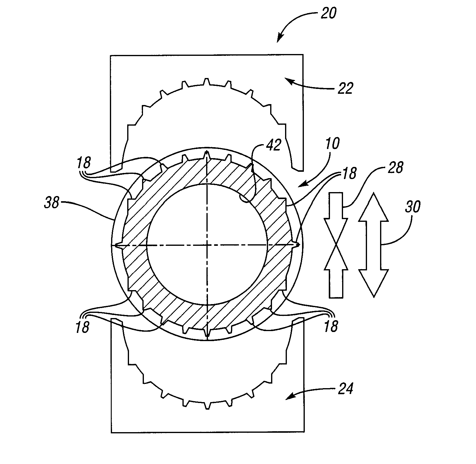 Insert, plastic part assembly utilizing same and die-casting mold for making the insert