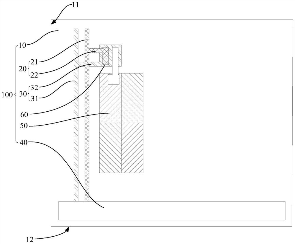 Array substrate, liquid crystal panel and display device