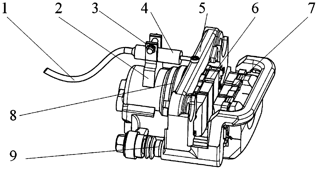 Friction plate wear monitoring system and method for floating brake vehicle