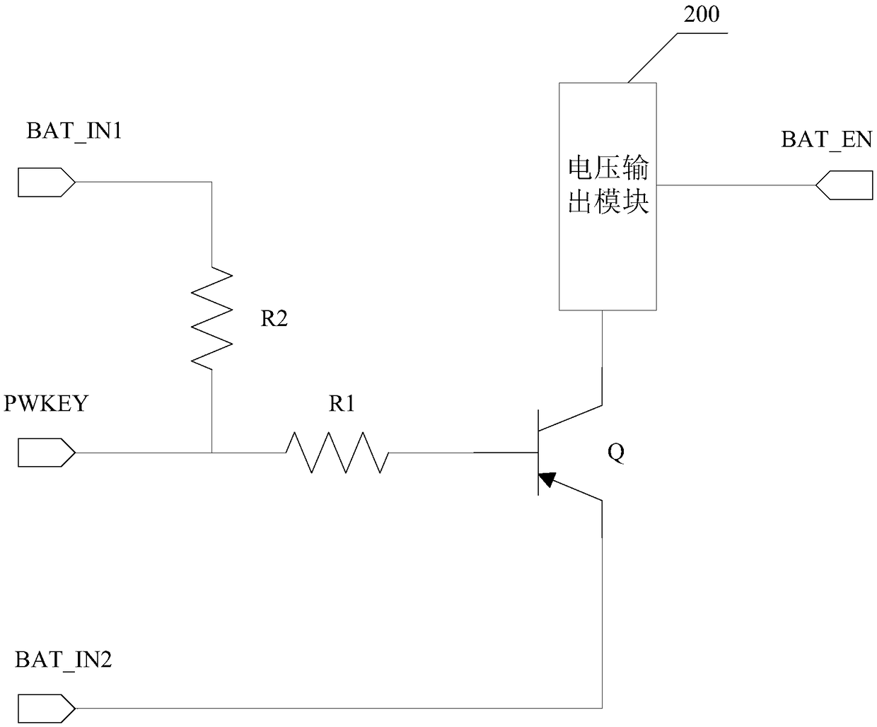 A switch circuit and electronic equipment