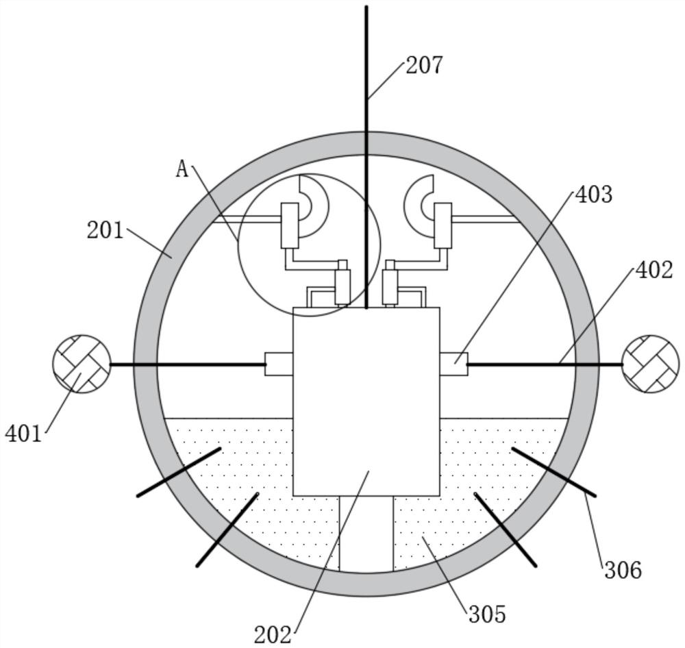 High-stability asphalt coiled material with temperature adjusting function